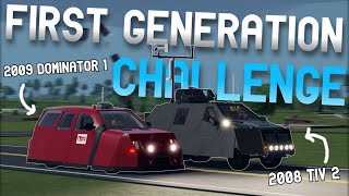 2009 Dominator 1 Vs. 2008 TIV 2!! First Generation Interceptor Challenge!! Roblox Twisted Part. 88