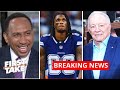 FIRST TAKE | FINALLY JERRY TOOK HIS MEDS! - Stephen A. on Cowboys & CeeDee Lamb agrees to $136M deal