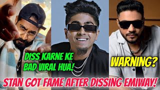 Reply For Mc Stan From? Stan Got Fame After Dissing Emiway & Divine! Raftaar Gave Warning To? Kr$na