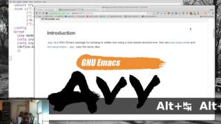 Using Emacs 7 - Navigating with Avy