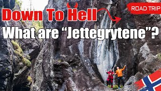 Norway Road Trip to Giant Potholes in Espedalen, Helvete Jettegrytene, 4k