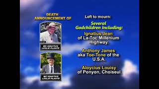 Ignatius Leslie Plante ~ Long Obituary
