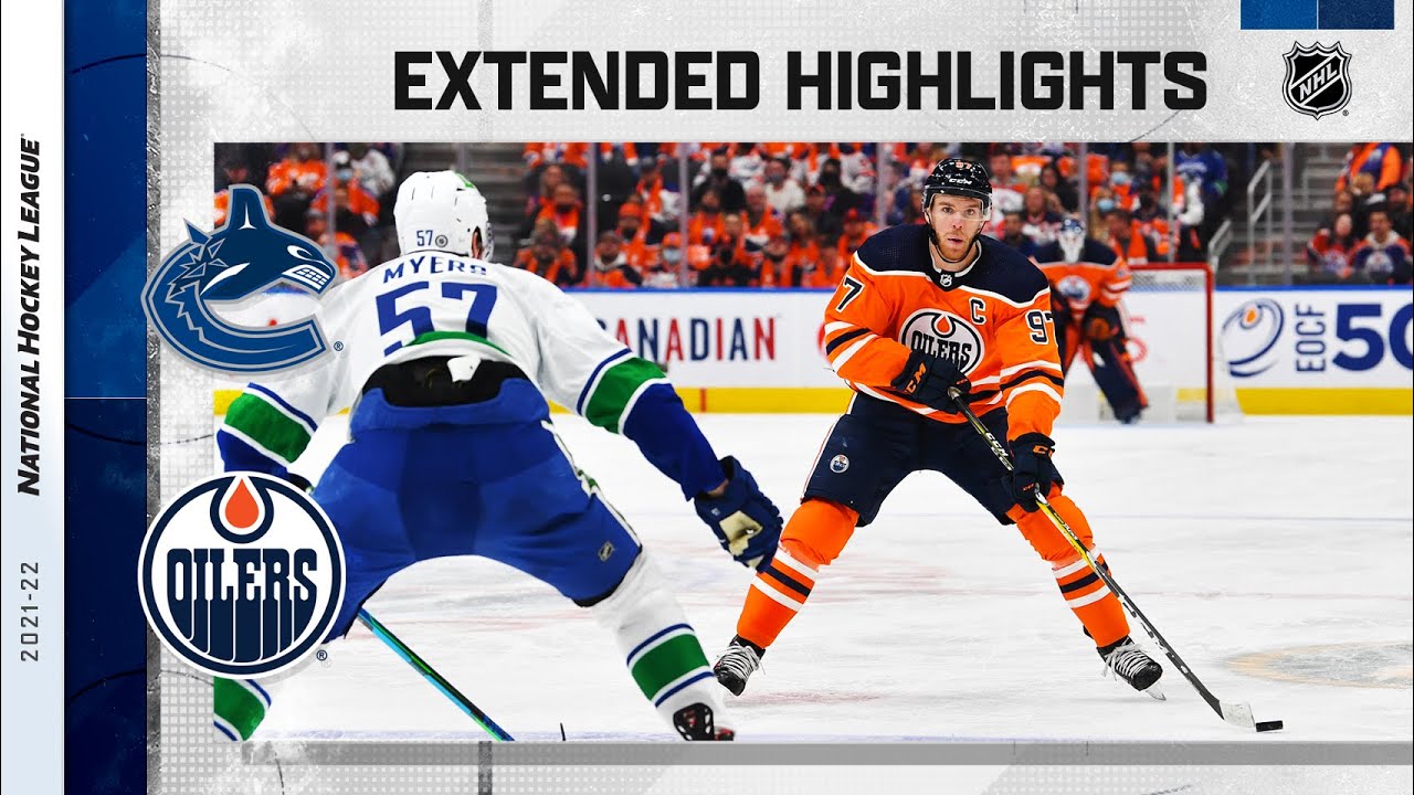 Vancouver Canucks Vs Edmonton Oilers, Oct 13, 2021 HIGHLIGHTS - YouTube