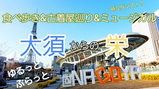 【vlog】名古屋/大須食べ歩き他