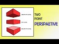 Two Point Perspective - Level -1 ( Beginners ) I Varsha Hole