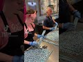 Hard candy chopping race #Satisfying #TikTok