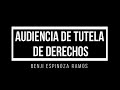 PERTINENCIA DE TESTIMONIALES EN INVESTIGACIÓN PREPARATORIA (TUTELA DE DERECHOS)  - BENJI ESPINOZA