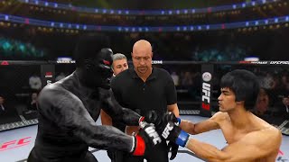 Black Devil vs. Bruce Lee (EA sports UFC 3)