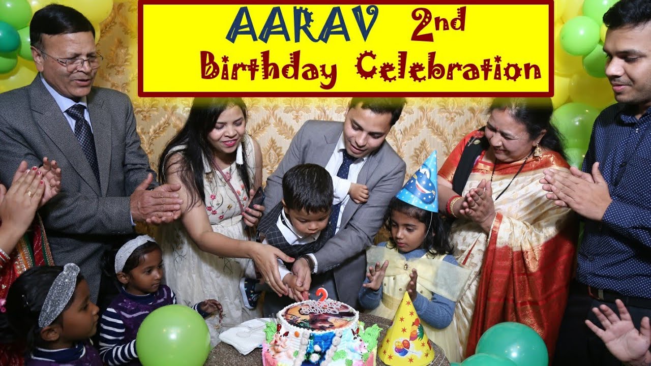 Aarav Turns 2 Birthday Celebration Party And Photoshoot Youtube
