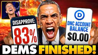 Leaked Report Just Proved DNC is BROKE! Dems PANIC With Lowest Approval Ratings in History…