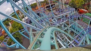 Jetline Classic Schwarzkopf Roller Coaster POV Grona Lund Sweden