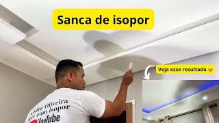 Sanca de Isopor DIY: Passo a Passo para uma Decoração de Teto Econômica