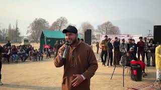 Falakh Bilal Bazdar, a prominent emerging local singer performing at Kishtwar Autumn Festival. Watch