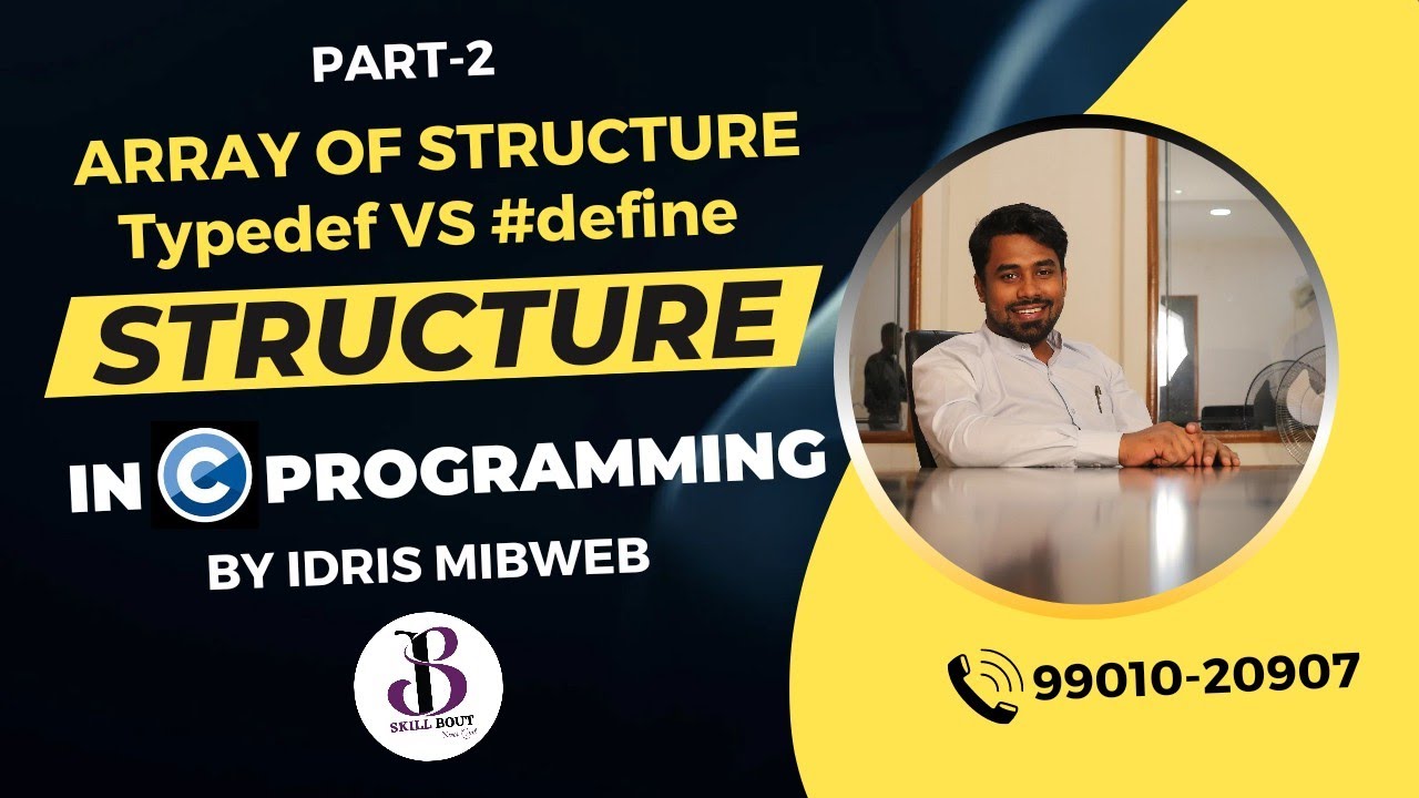 Structures Part-2 | Array Of Structures | Typedef And Dif B/w Typedef ...