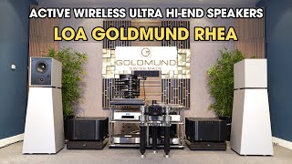 Siêu Loa Active Loa Goldmund RHEA Wireless - Đẳng Cấp Ultra Hi-end - Chất Âm Đẳng Cấp