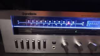 Receiver Gradiente 1260 + TD DD-1 lá de Pontal do Sul