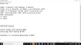 Sql DBA Batch 37 Class 52