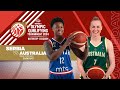 SERBIA  vs. AUSTRALIA I FIBA Women Olympic Qualifying Tournament 2024 I @baskemali