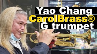 CarolBrass G trumpet demostration by Yao Chang #trumpet #trumpetplayer #carolbrass