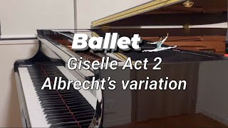 バレエ ジゼル 第2幕 アルブレヒトのバリエーション  Ballet Giselle Act2 Albrecht variation