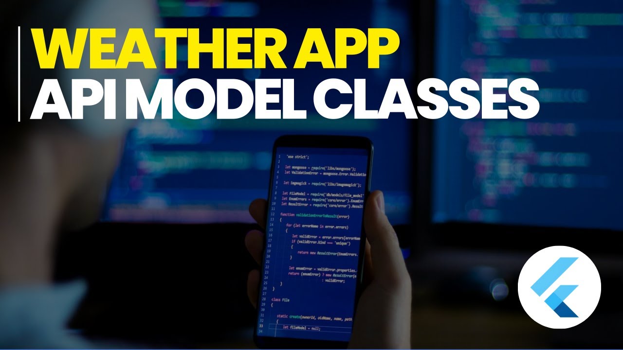 [ Flutter ] Weather App - API Model Classes - YouTube