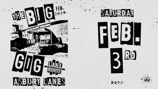 The February 2024 Big Gig | Saturday 2/3 at the Asbury Lanes (12:45 PM - 4 PM)