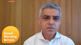 Mayor Sadiq Khan Says Boris Johnson Has 'Stopped Engaging' with Him | Good Morning Britain