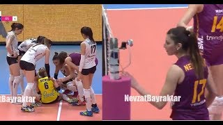 Neslihan Demir’den Sert Smaçlar - Volleyball Headshot (Galatasaray vs Halkbank)