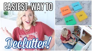 *NEW* EASIEST WAY TO DECLUTTER YOUR WHOLE HOUSE!! CLUTTER FREE HOME TIPS| MINIMALISM