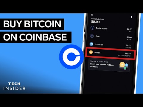How to Buy Bitcoin on Coinbase