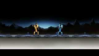 Scorpion vs Sub Zero Sprite Test