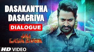 Dasakantha Dasagriva Dialogue | Jai Lava Kusa Dialogues | Jr Ntr, Rashi Khanna