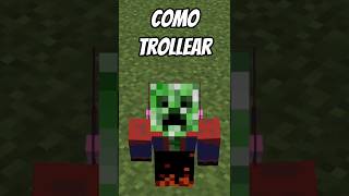 Como TROLLEAR a tu AMIGO en MINECRAFT #1 | #shorts #minecraft #elcrisperz