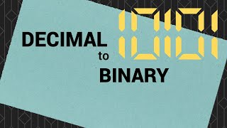 Decimal to Binary Conversion | Logic with Java code | Mathematics for Computer Science Series