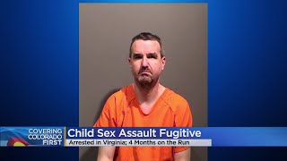 Colorado sex offender fugitive in custody after 4 months on the run