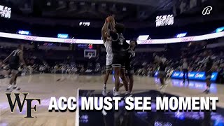 Wake Forest Alondes Williams Flips In Wild Shot For The And-1 | Must See Moments