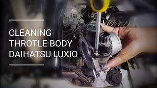 Injection car tune up || throttle body cleaning || Daihatsu Luxio