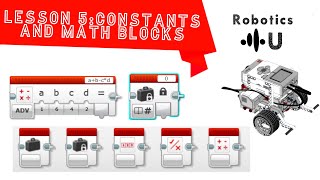 EV3 programming 5: Math Blocks and Constants!
