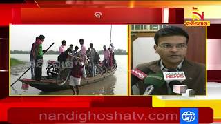 Dangerous Boat journey In Rajnagar Kendrapara । NandighoshaTv