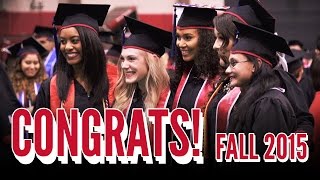Congratulations 2015 Grads! Bauer College Convocation