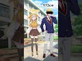 推しの子のキャラと身長比較してみたポポ！ shorts vtuber 家入ポポ