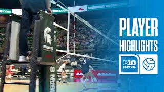 Jess Mruzik Highlights vs. Michigan State | Penn State Volleyball | 10/11/2024