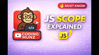JavaScript Scope Explained 🔥 | Global, Local & Block Scope (Full Guide)