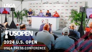 Mike Whan, Fred Perpall, and John Bodenhamer: 2024 U.S. Open Press Conference