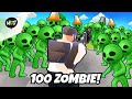 Lawan 100 Zombie!