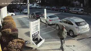 Camera catches suspected bank robber