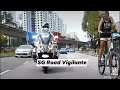 7oct2021 Bukit Panjang Ring Road cyclist without helmet stopped by Singapore Traffic Police officer