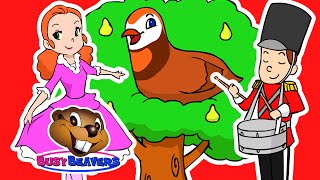 "12 Days of Christmas" | Busy Beavers Christmas Song, Babies, Toddlers, Preschool Sing-Along