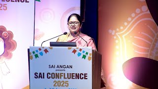 Chairperson’s Address  SAI Angan Confluence 2025  Learning Through Panchakosa