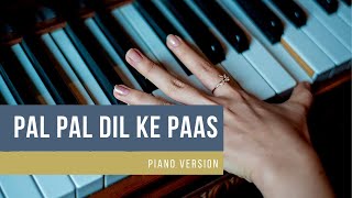 Pal Pal Dil Ke Paas || instrumental || piano cover || CTK-6300